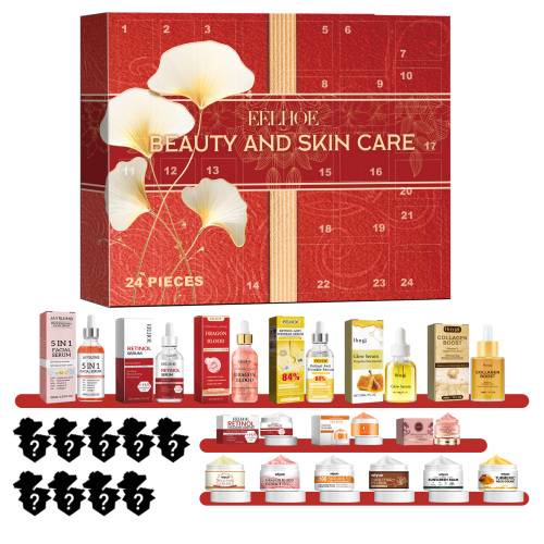 EELHOE 24 Cells Beauty Makeup Blind Box Hydrating Skin Care Moisturizing Skin Care Set 24 Cells Skin Care Blind Box
