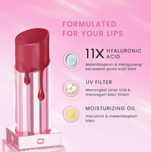 Smooth Pearl Lipstick, Hydrating Moisturizing, Long Lasting Highly Pigmented Smudge Proof