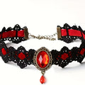 Lace Gothic Claw Necklace