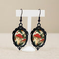 Mushroom Lace Drop Earrings