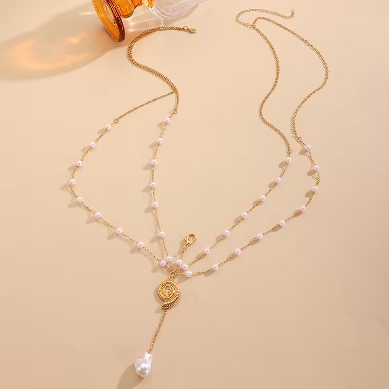 Bohemian Pearl Body Chain
