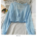Victorian Long Sleeve Thin Breathable Cardigan Blouse