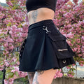 sexy gothic mini skirt