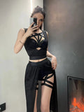 supper sexy two peace skirt and top