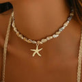 Starfish Shell Necklace