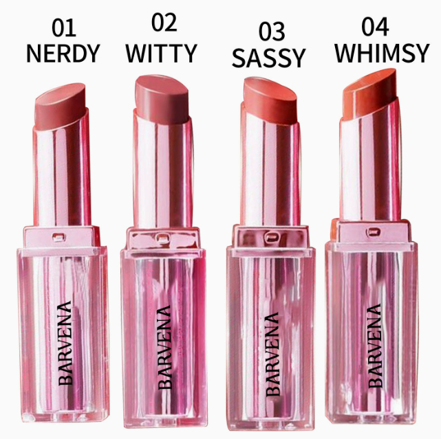 Smooth Pearl Lipstick, Hydrating Moisturizing, Long Lasting Highly Pigmented Smudge Proof