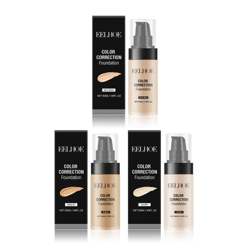 EELHOE Foundation Concealer, Mild, Natural, Light, Light And Radiant Skin Tone Hydrating, Long-Lasting And Non-Removable Foundation